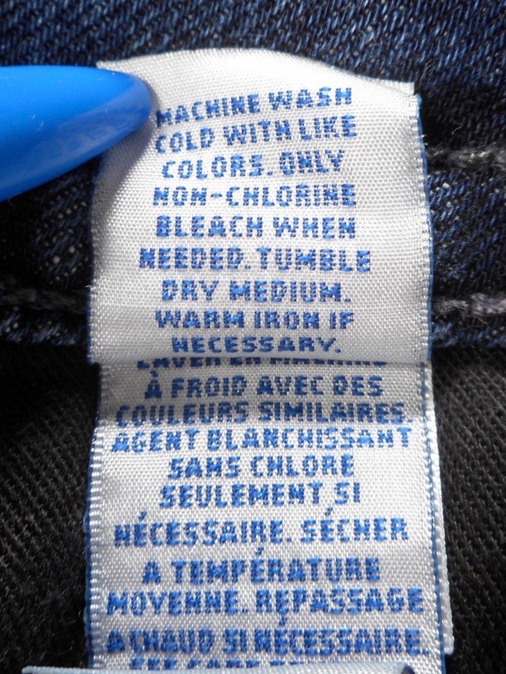 Y2K Hudson 28 Denim Jean W170DHK Bootcut Low-Rise USA Flap Pocket 28x31.5 HEMMED - Picture 12 of 12